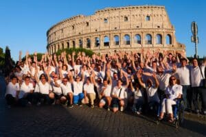 Photo de groupe Seminaire IT GEODIS Rome